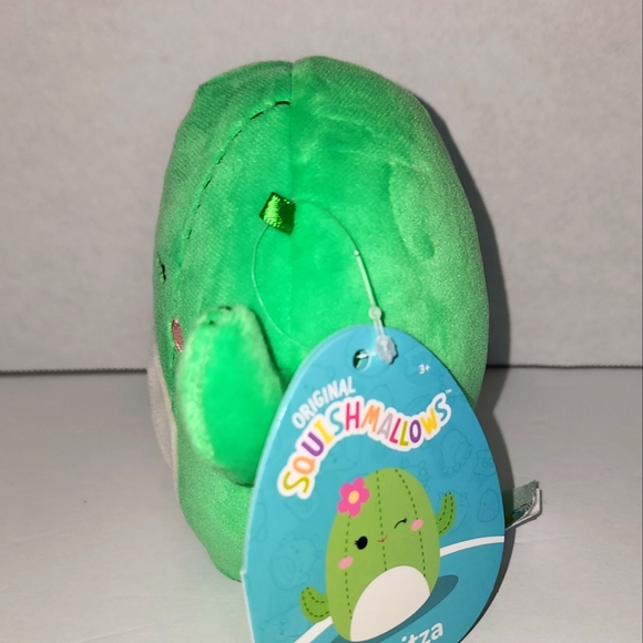 MARITZA 🌵 Cactus with Pink Flower Original Squishmallow by Kelly Toy ☆》NWT《☆ - Picture 5 of 7